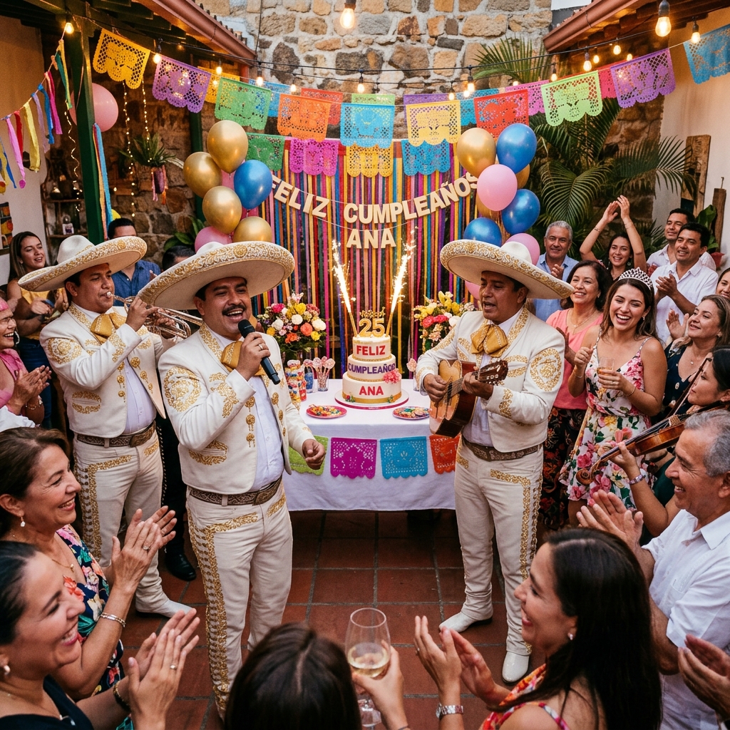 Mariachis para cumpleaños en Bogotá — Mariachi Royal